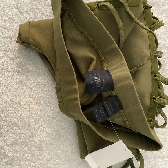 Puma By Rihanna Fenty Stretch pants olive green (Leggings) - Picture 11 of 13